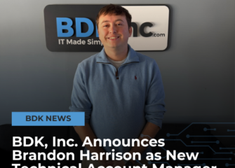 BDK Announces Brandon Harrison as New Technical Account Manager for the Salisbury, MD Region BDK Announces Brandon Harrison as New Technical Account Manager for the Salisbury, MD Region