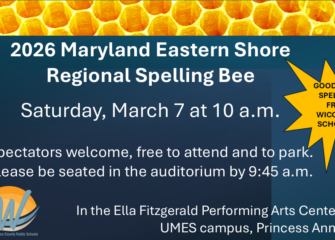2026 Wicomico Spelling Bee Champions Compete March 7 in Maryland Eastern Shore Regional Spelling Bee at UMES 2026 Wicomico Spelling Bee Champions Compete March 7 in Maryland Eastern Shore Regional Spelling Bee at UMES