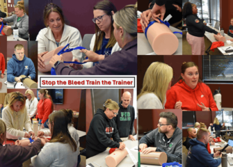 High School Health Education Teachers Complete “Stop the Bleed Train the Trainer” Training, Preparation for Teaching the Skills to Students High School Health Education Teachers Complete “Stop the Bleed Train the Trainer” Training, Preparation for Teaching the Skills to Students