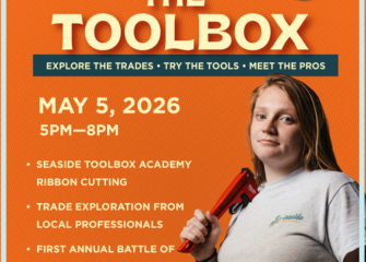 Seaside Toolbox Academy to Host “Inside the Toolbox” Community Trades Exploration Event on May 5, 2026 Seaside Toolbox Academy to Host “Inside the Toolbox” Community Trades Exploration Event on May 5, 2026