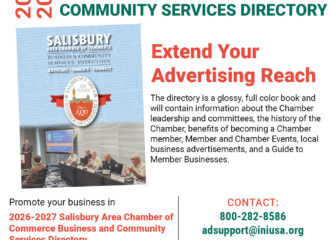 Salisbury Area Chamber of Commerce Announces 2026–2027 Directory Advertising Opportunities Salisbury Area Chamber of Commerce Announces 2026–2027 Directory Advertising Opportunities