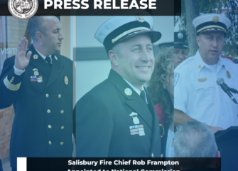 Salisbury Fire Chief Rob Frampton Appointed to National Commission Salisbury Fire Chief Rob Frampton Appointed to National Commission