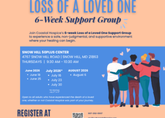 Snow Hill 50Plus Center Bereavement Support Group Snow Hill 50Plus Center Bereavement Support Group