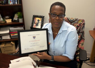 Society of St. Andrew Delmarva Honors Dr. Nadine Burton of UMES with the Feeding Delmarva Award Society of St. Andrew Delmarva Honors Dr. Nadine Burton of UMES with the Feeding Delmarva Award