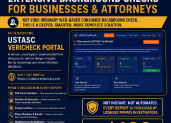 USTASC VeriPortal — Smarter Screening for Safer Workplaces and Attorney Case Development USTASC VeriPortal — Smarter Screening for Safer Workplaces and Attorney Case Development