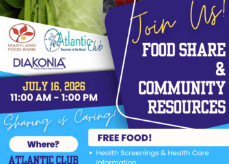 Diakonia, Maryland Food Bank, and Atlantic Club Partner for Free Food Share & Community Resources Event Diakonia, Maryland Food Bank, and Atlantic Club Partner for Free Food Share & Community Resources Event