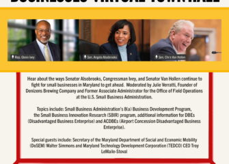 Join Senators Alsobrook, Van Hollen and Representative Ivey for a Virtual Business Town Holl – July 28, 5-6 PM Join Senators Alsobrook, Van Hollen and Representative Ivey for a Virtual Business Town Holl – July 28, 5-6 PM