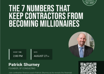 The Insurance Market Announces Risk Academy: “The 7 Numbers That Keep Contractors From Becoming Millionaires” The Insurance Market Announces Risk Academy: “The 7 Numbers That Keep Contractors From Becoming Millionaires”