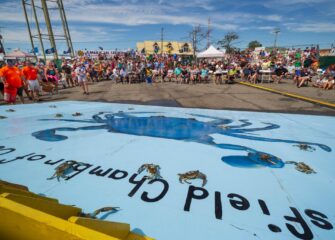 All 50 States to Compete for America’s 250th Anniversary Bragging Rights at the 79th Annual National Hard Crab Derby Governor’s Cup Crab Race All 50 States to Compete for America’s 250th Anniversary Bragging Rights at the 79th Annual National Hard Crab Derby Governor’s Cup Crab Race