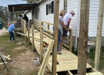 Rotary Club of Salisbury Wheelchair Ramp Build Rotary Club of Salisbury Wheelchair Ramp Build