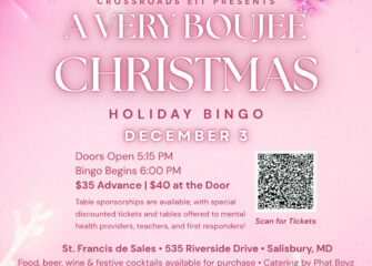 A Very Boujee Christmas BINGO Event to Benefit Crossroads Early Intervention & Training A Very Boujee Christmas BINGO Event to Benefit Crossroads Early Intervention & Training